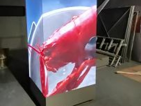 東西湖P2.0安裝完畢   尺寸：0.96x1.6x3   像素點：1440x800