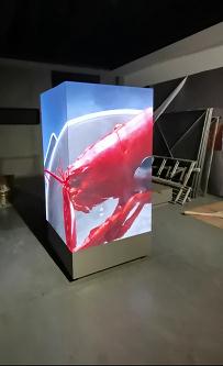 九江東西湖P2.0安裝完畢   尺寸：0.96x1.6x3   像素點(diǎn)：1440x800