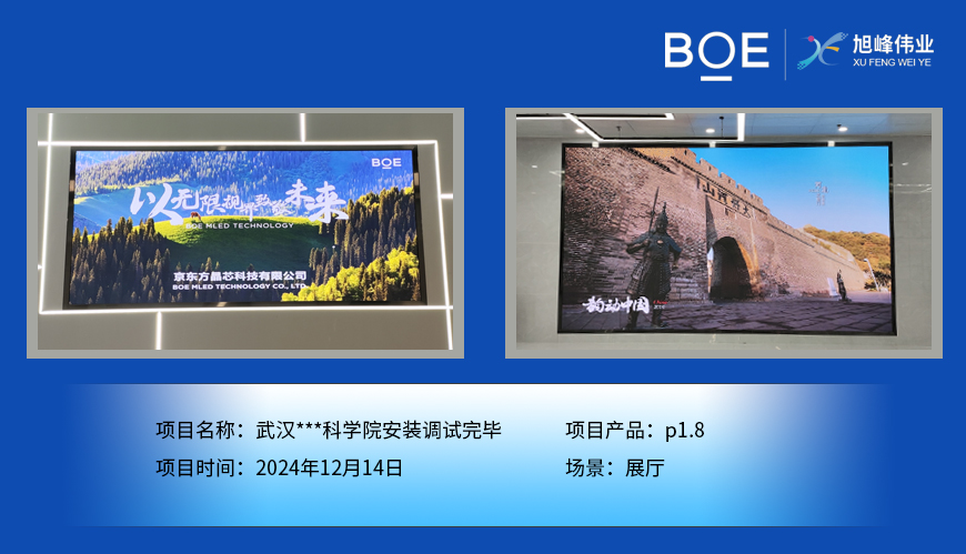 咸寧武漢***科學院安裝調試完畢